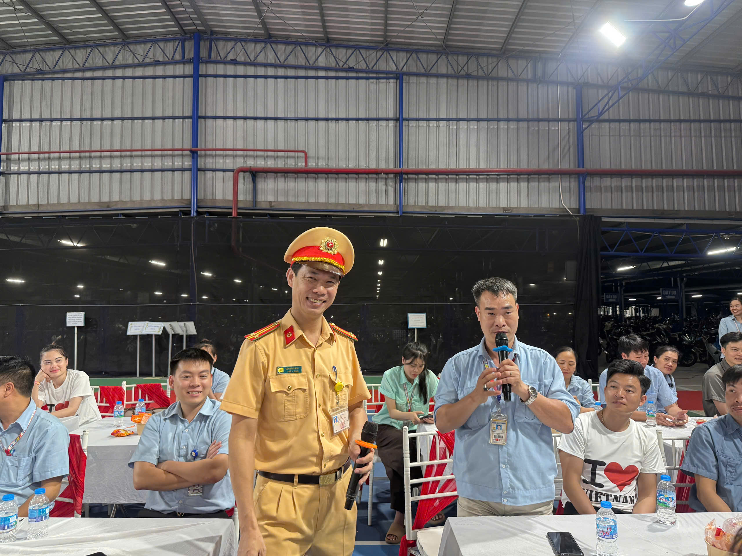 Phòng Cảnh sát giao thông: Tuyên truyền kỹ năng lái xe an toàn cho hơn 4.500 công nhân Công ty Sumidenso Việt Nam